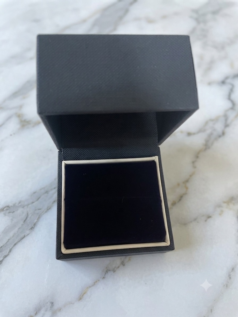 Blue Nile Engagement Ring Box - Picture 2 of 2